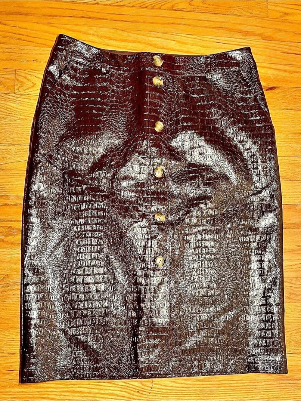 Rachel Comey x Target Faux Croc Midi Pencil Skirt – Size 16